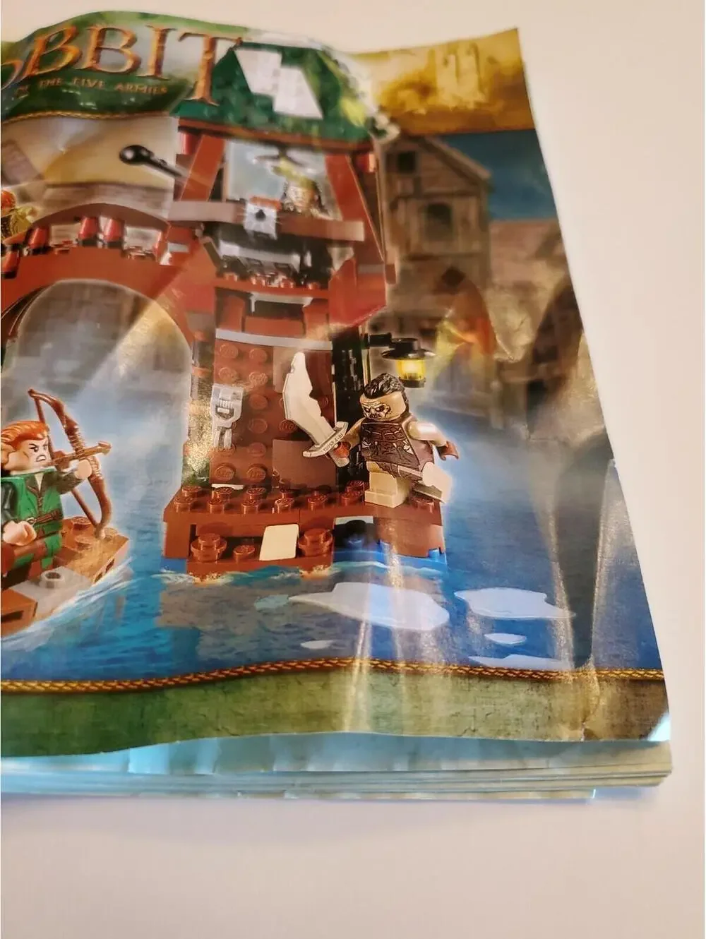 Lego hobbit battle