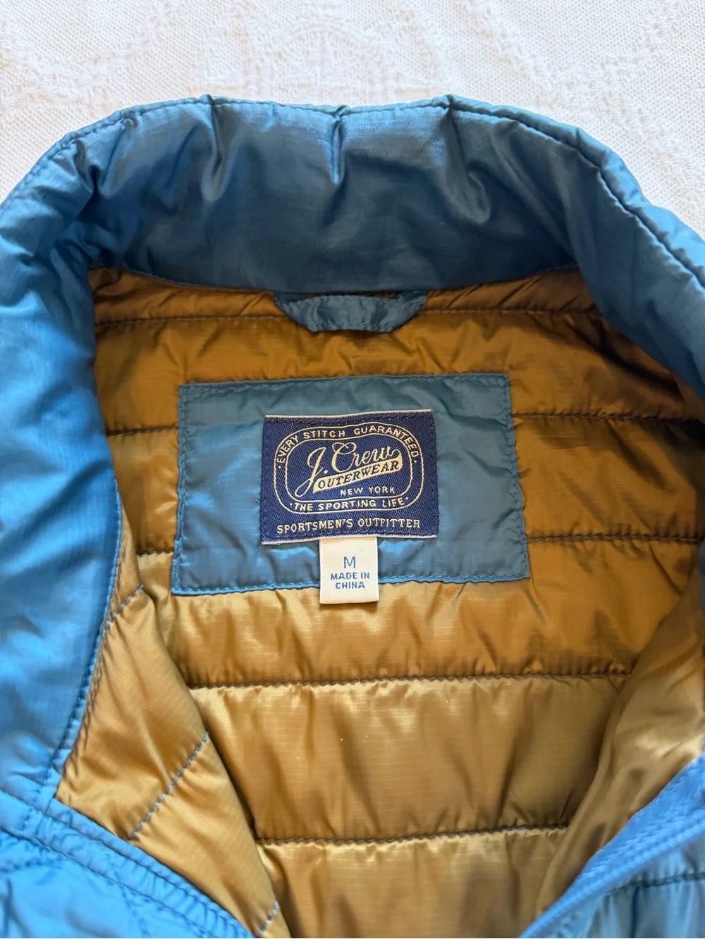 J. Crew lightweight quilted