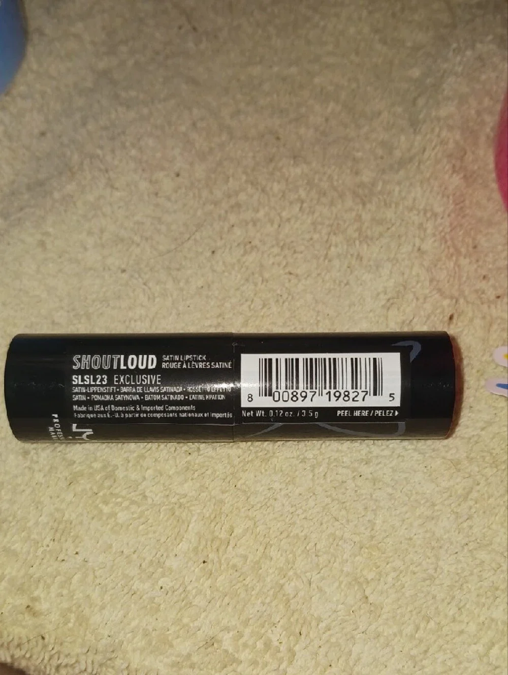 NYX white modern black