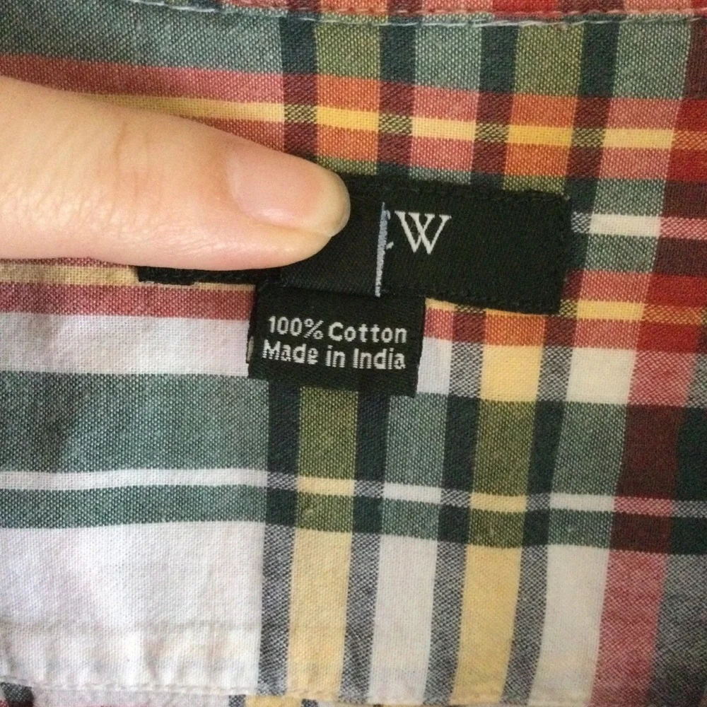 J. Crew crew madras