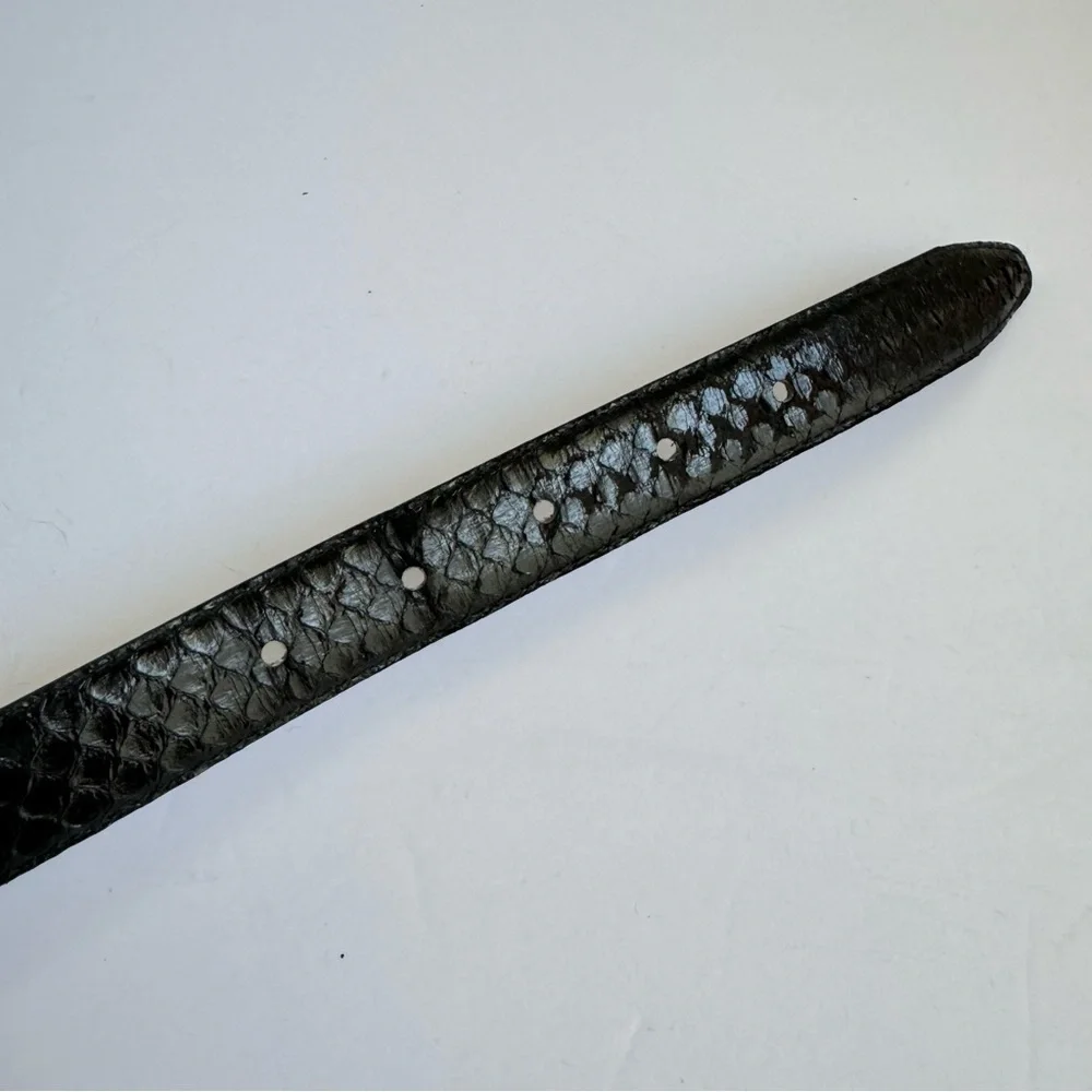 Vintage snakeskin belt
