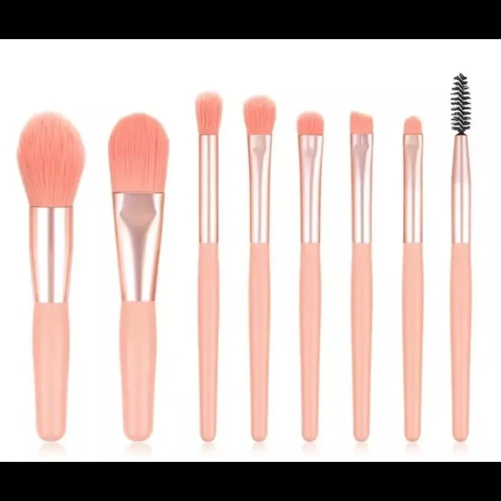 8 PIECE TRAVEL COSMETIC BRUSH SET‎