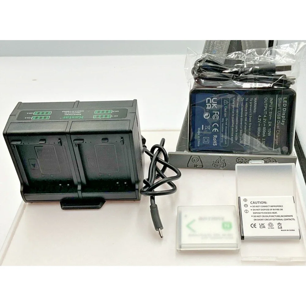 Batmax NP-BN1 Battery Pack‎ with Dual Charger for Sony