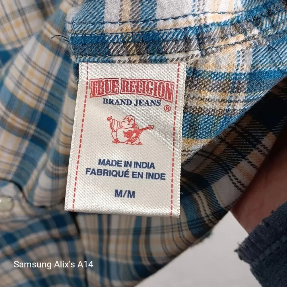 True Religion size this
