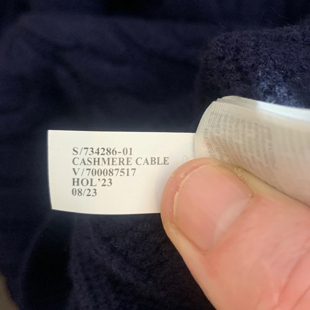 Banana Republic cable knit