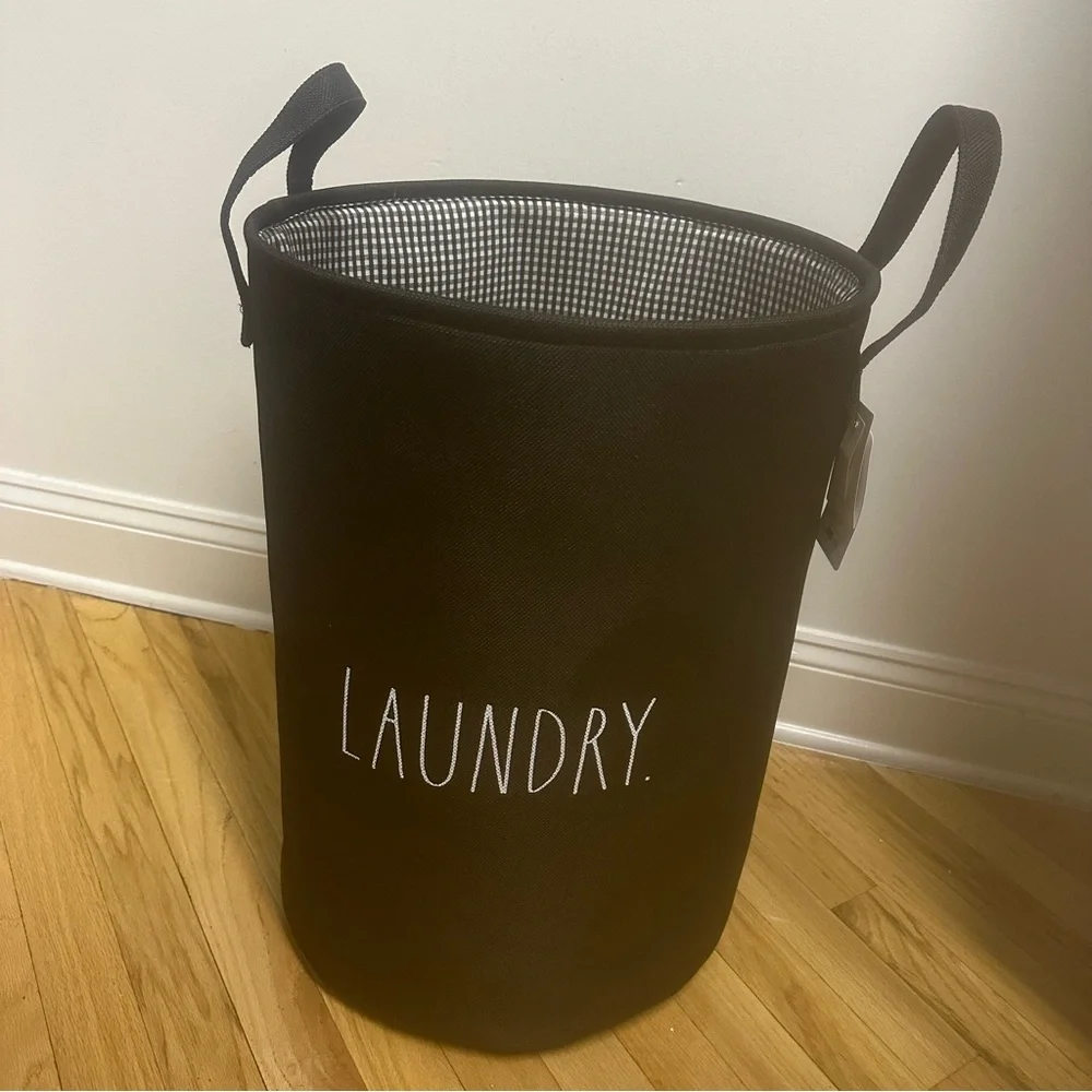 NWT Rae Dunn laundry clothes hamper