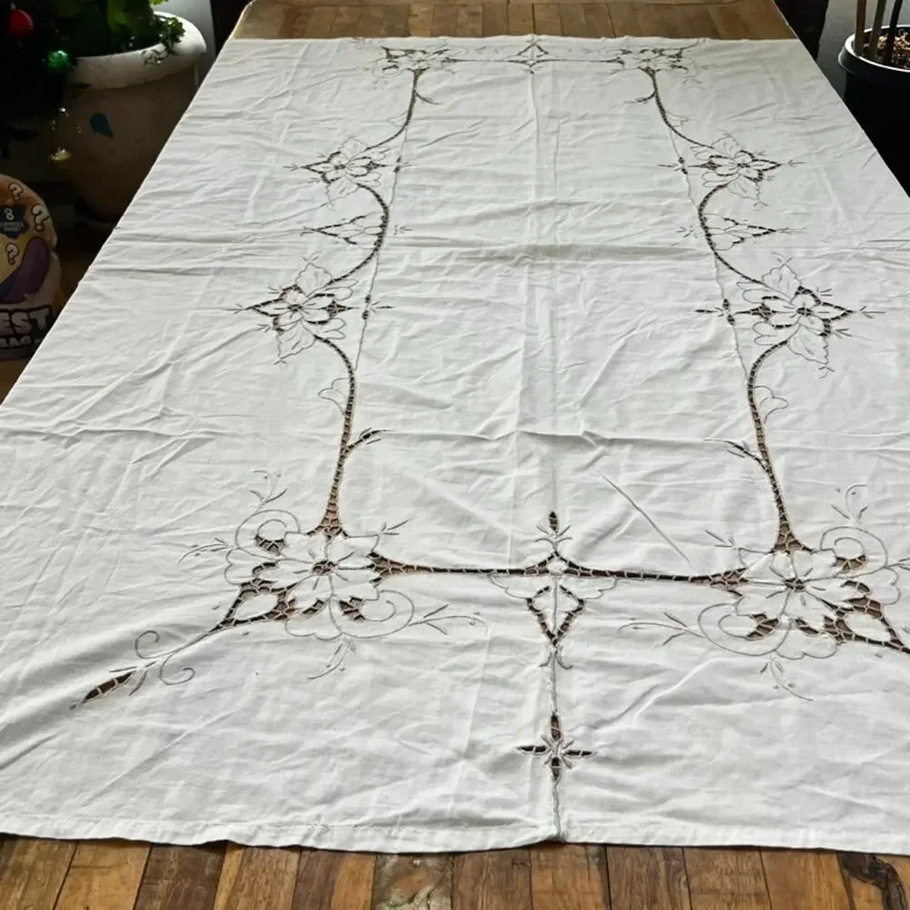 Cotton Tablecloth 62 x 67
