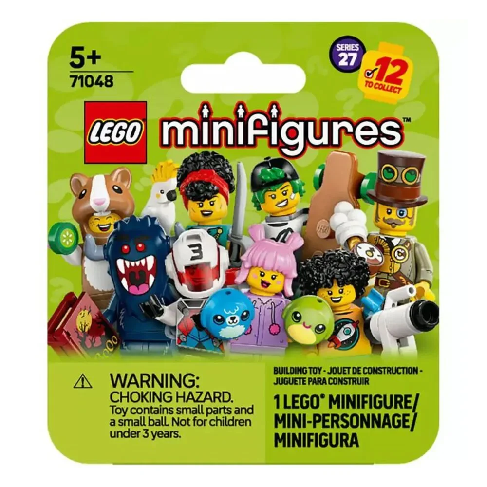 Lego Minifigures Blind Bags - Bright Green Pack (Set of 4)