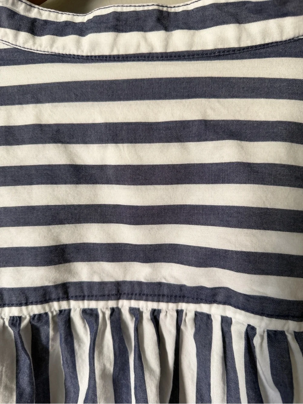 Anthropologie navy boxy
