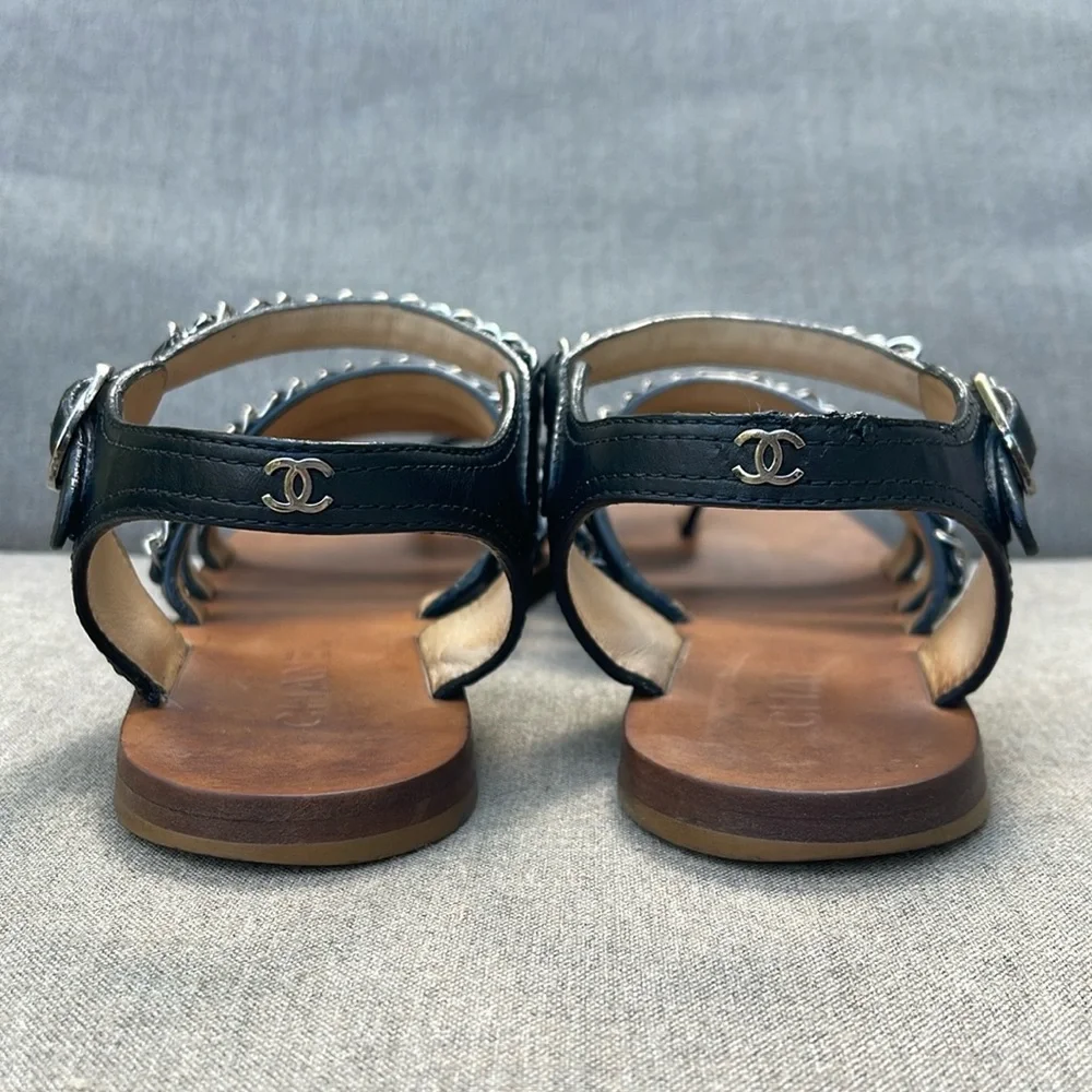 CHANEL leather like