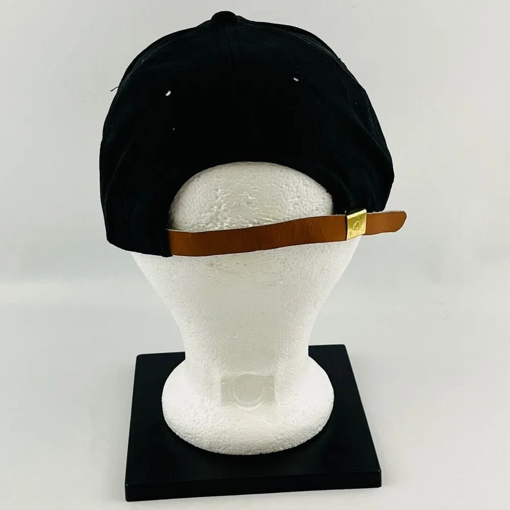 Vintage Rebel II/Tribute Tall Fescue Blend‎ Hat Black Twill Strapback Adjustable