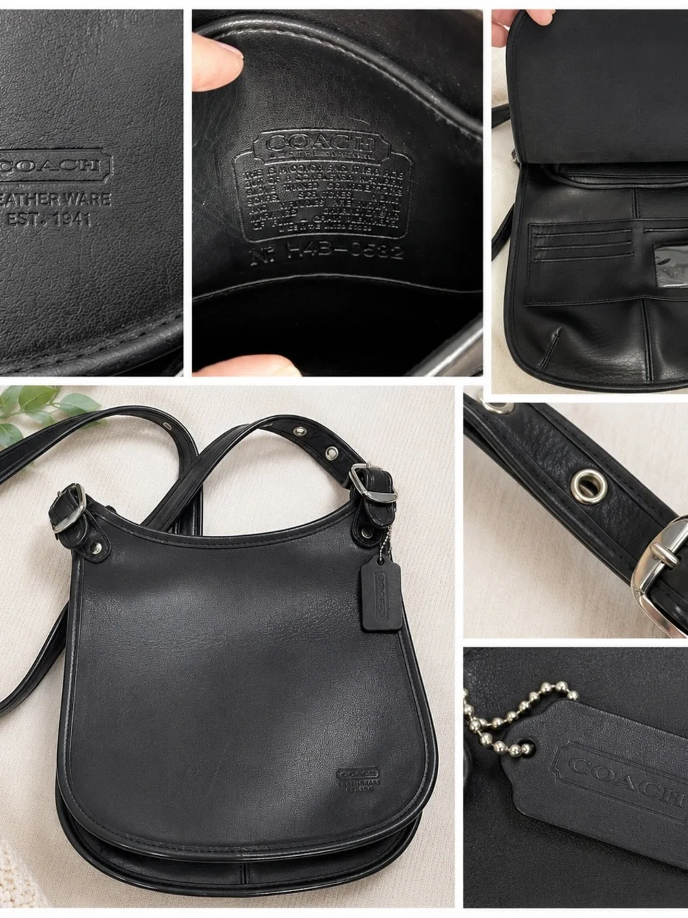 Coach vintage black