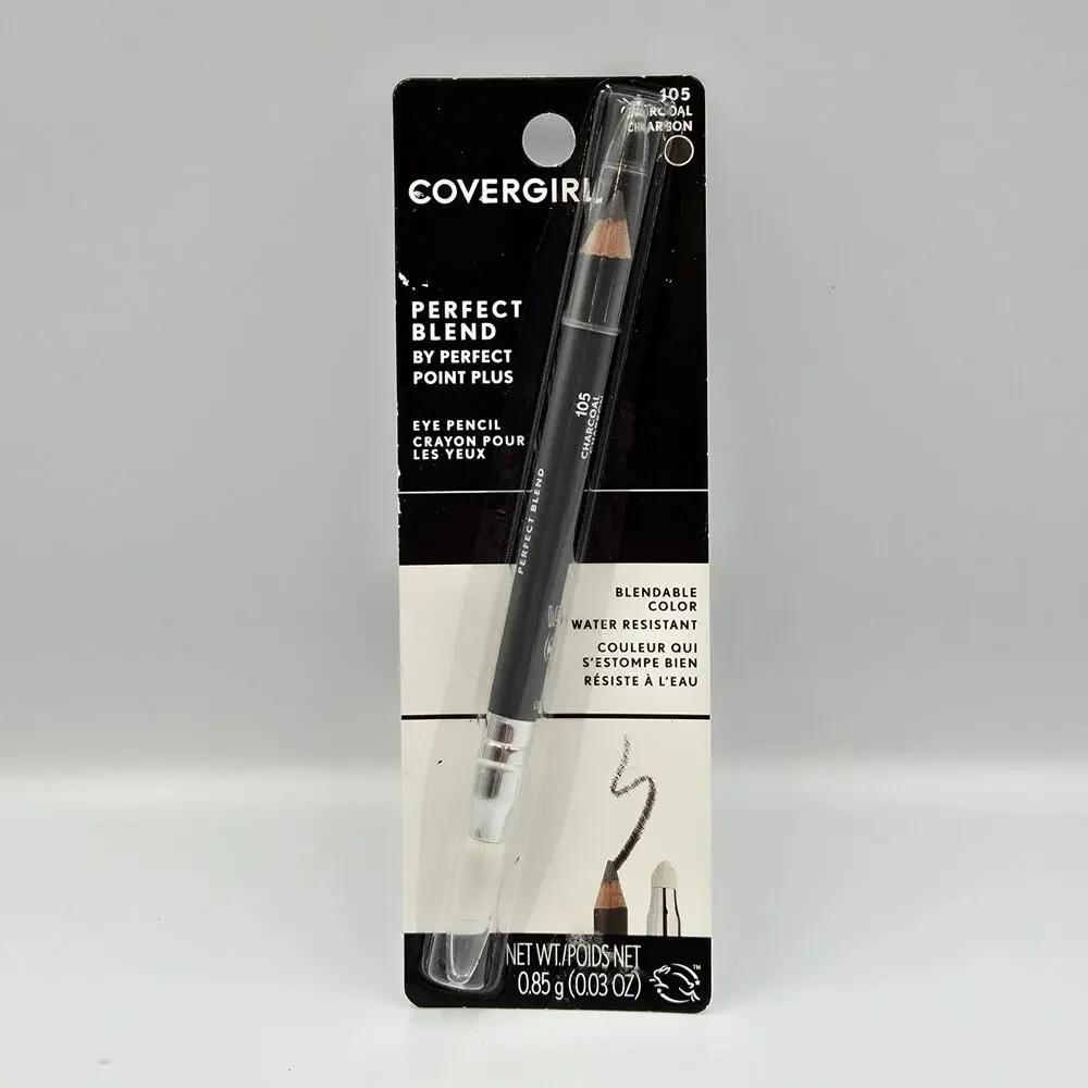 Covergirl ‎ Perfect Blend Eyeliner Pencil #105 Charcoal Charbon Perfect Point +