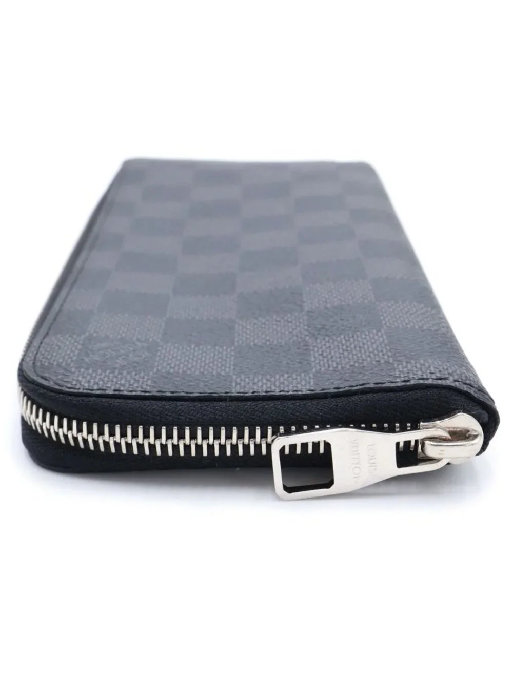 Louis Vuitton Damier Zippy Wallet Zip Around Black