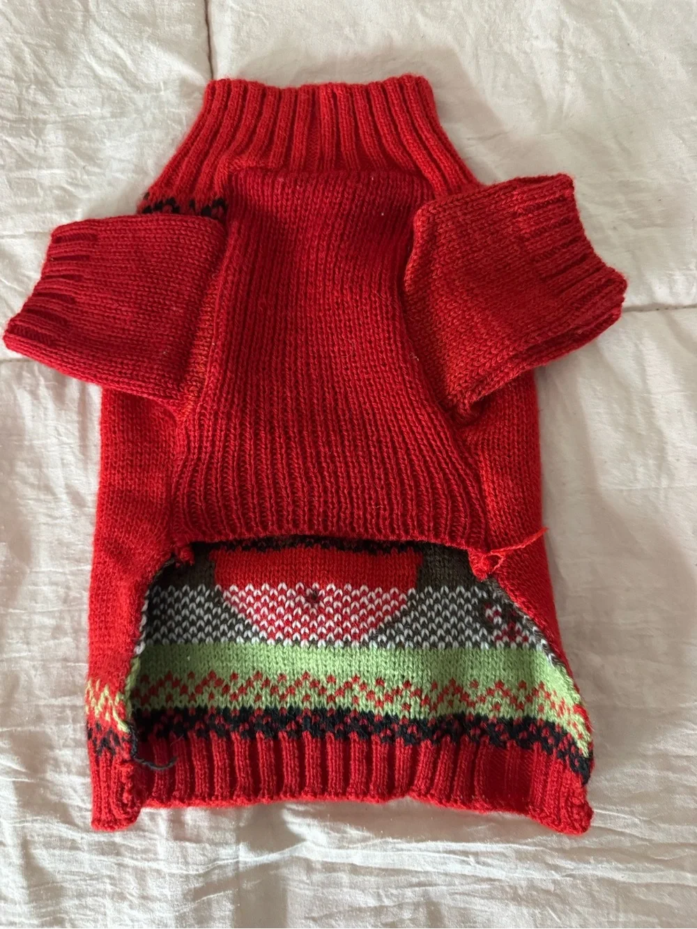 Source Unknown festive knit