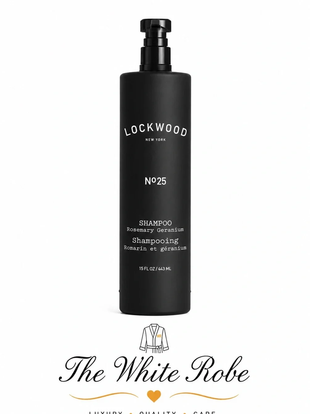 SHAMPOO by LOCKWOOD NEW YORK No.25 ROSEMARY🌿 GERANIUM - 15 fl.oz