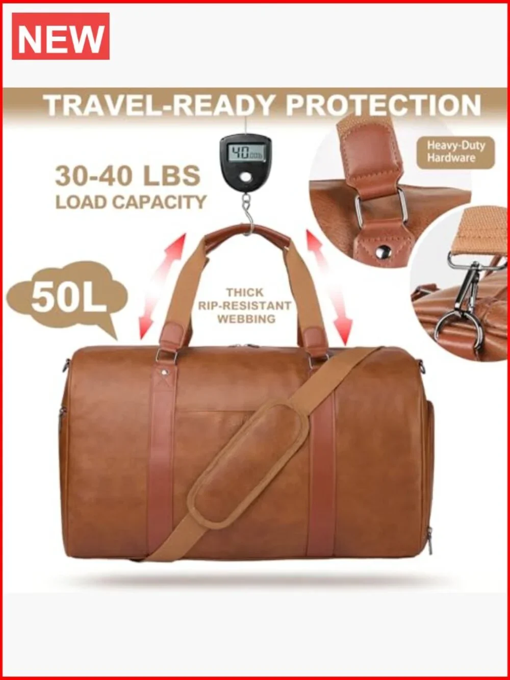 N/A large leather