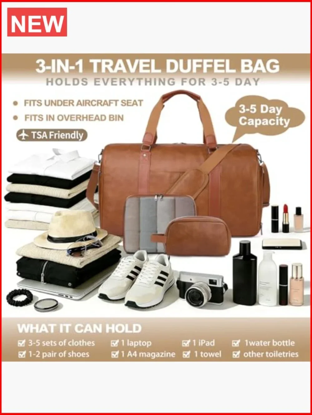 N/A large leather