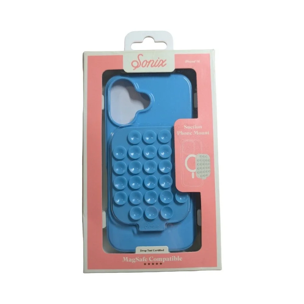 J9-O Sonix Magsafe Mountable Suction Case For Apple iPhone 16 - Blue‎