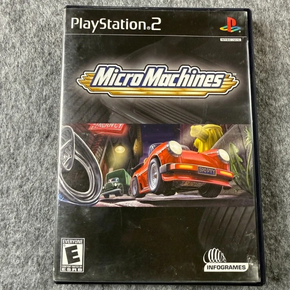 Micro Machines (Sony PlayStation‎ 2) PS2 Complete CIB Tested Working