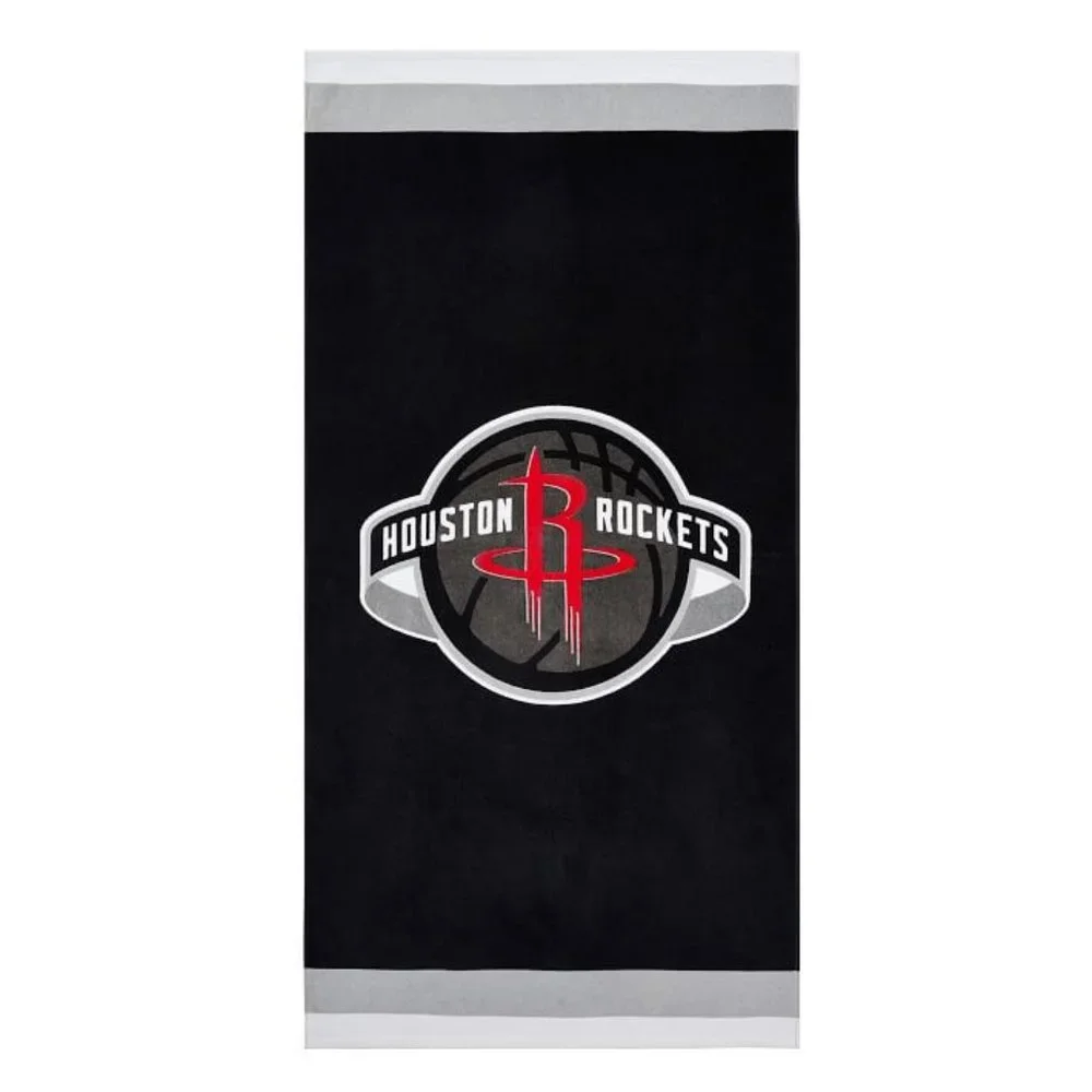 Pottery Barn Houston Rockets NBA Pool Beach Towel NWT Black‎ 32