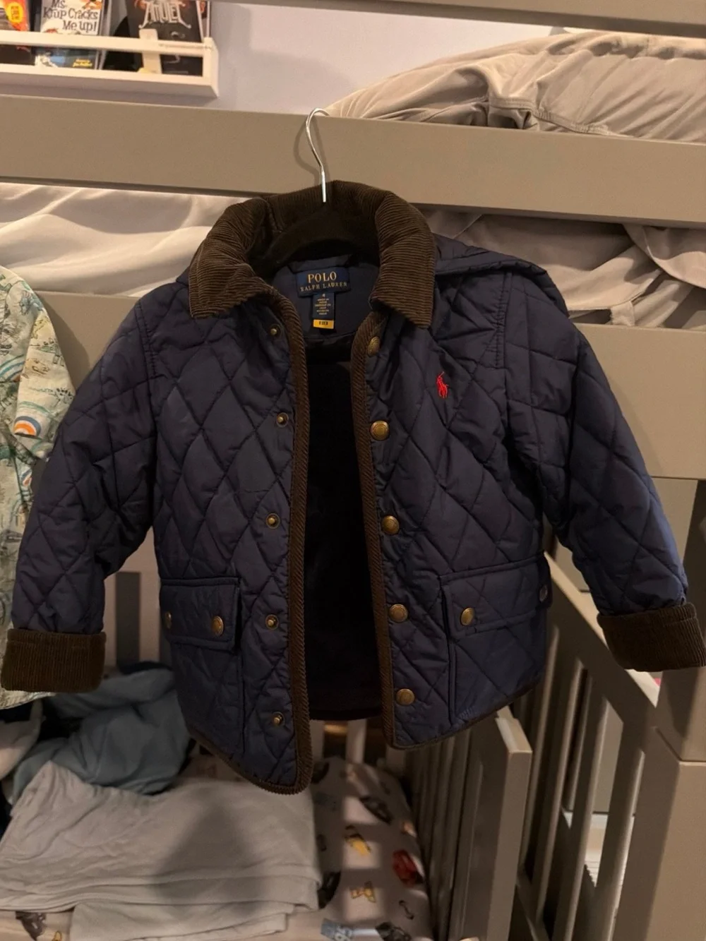 Ralph Lauren quilted hooded