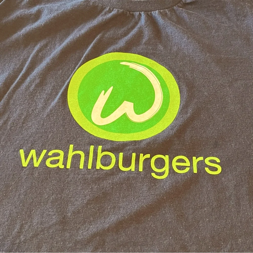 wahlburgers blue shirt