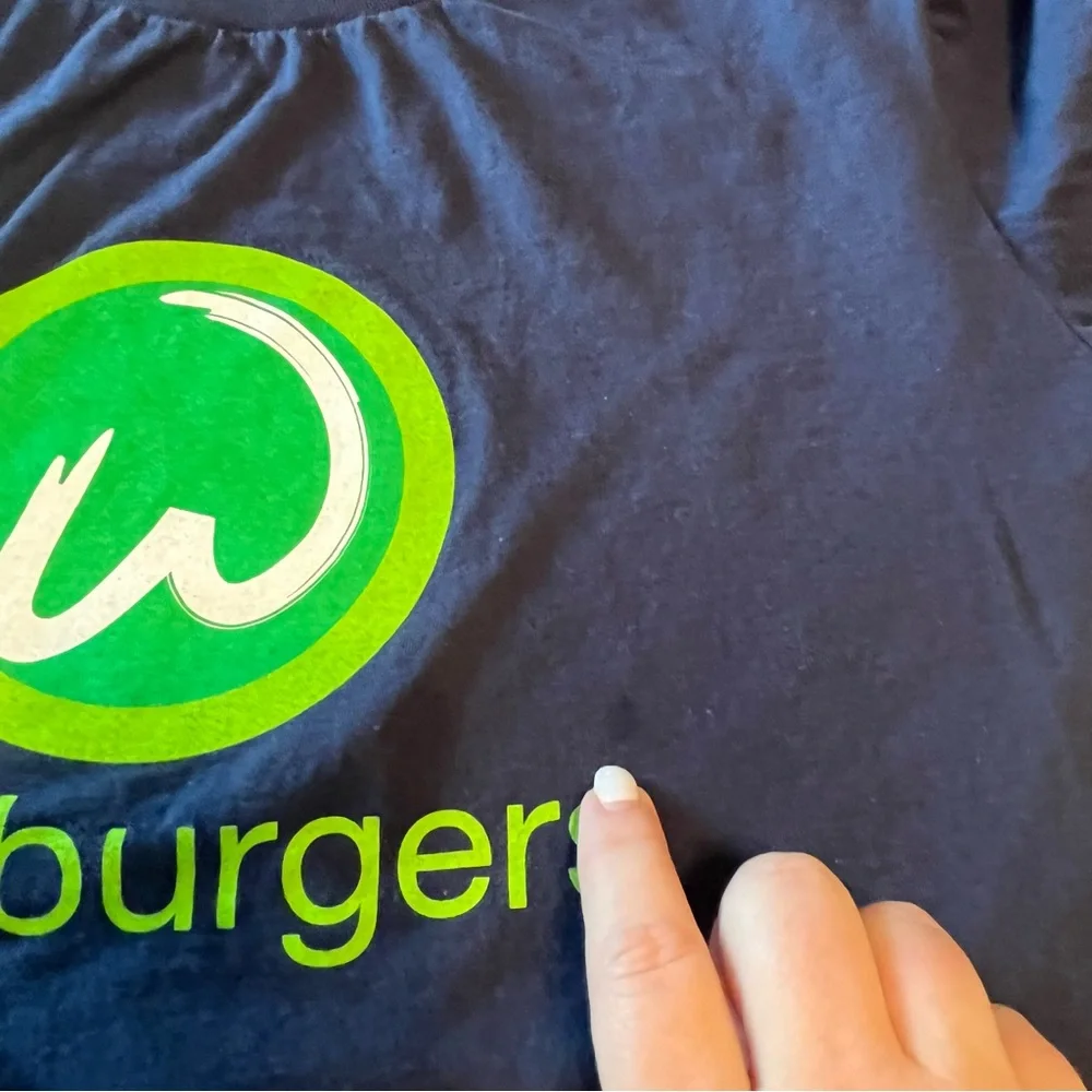 wahlburgers blue shirt
