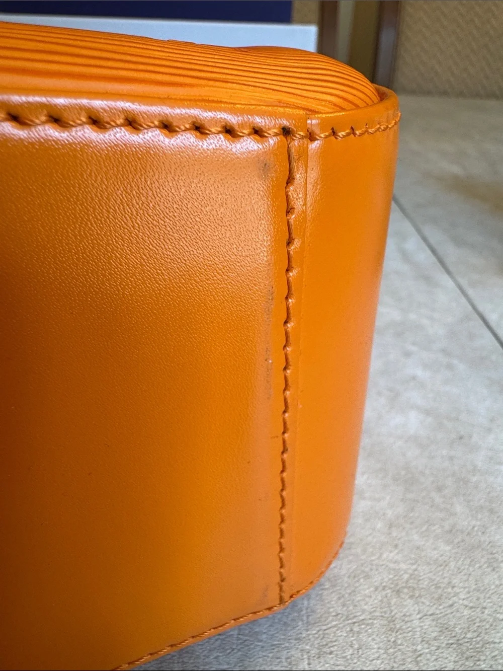 Louis Vuitton bright orange