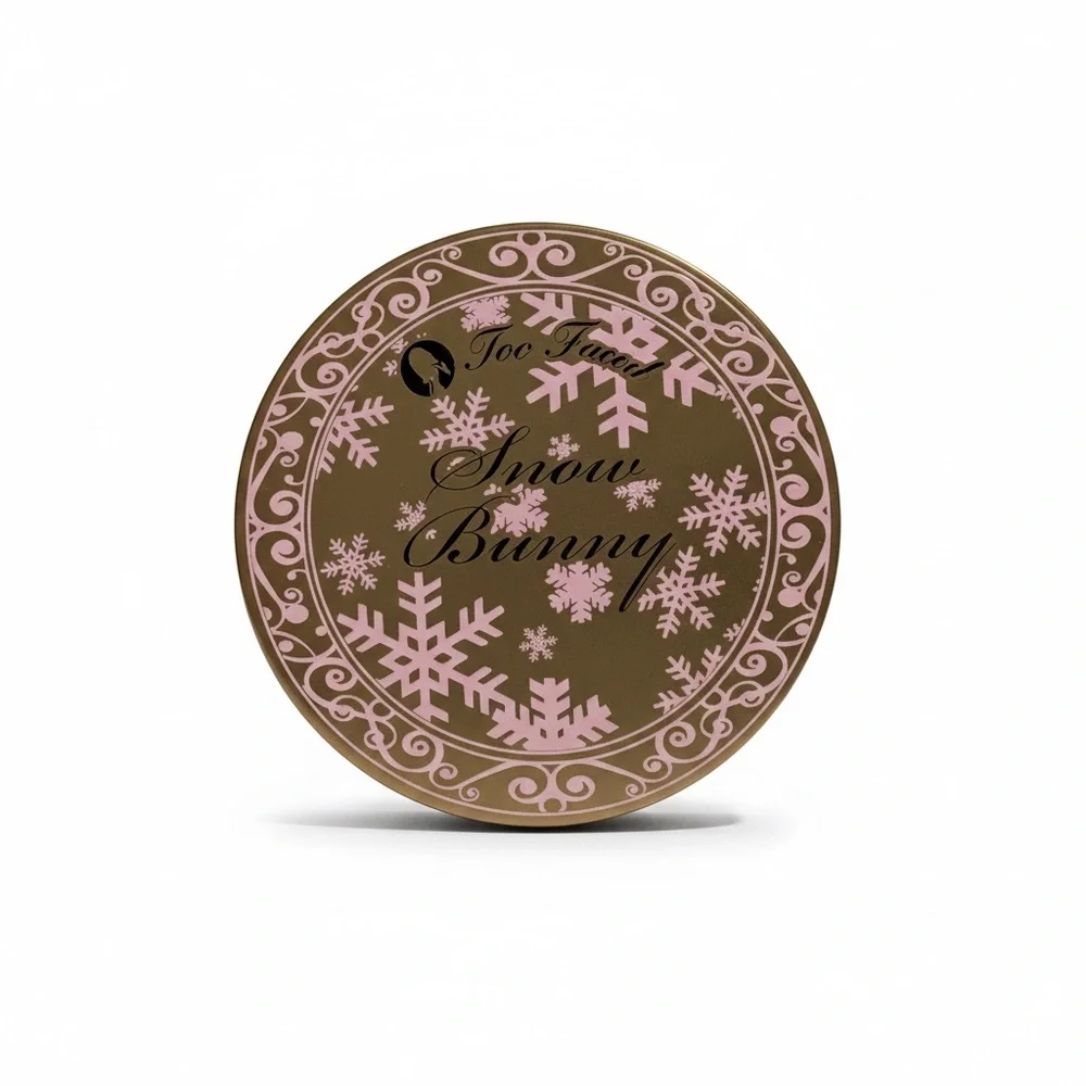 Deadstock: Too Faced 𖠌 Ltd Ed Snow Bunny Bronzer 𖠌 Mirror Finish Compact 𖠌 Full