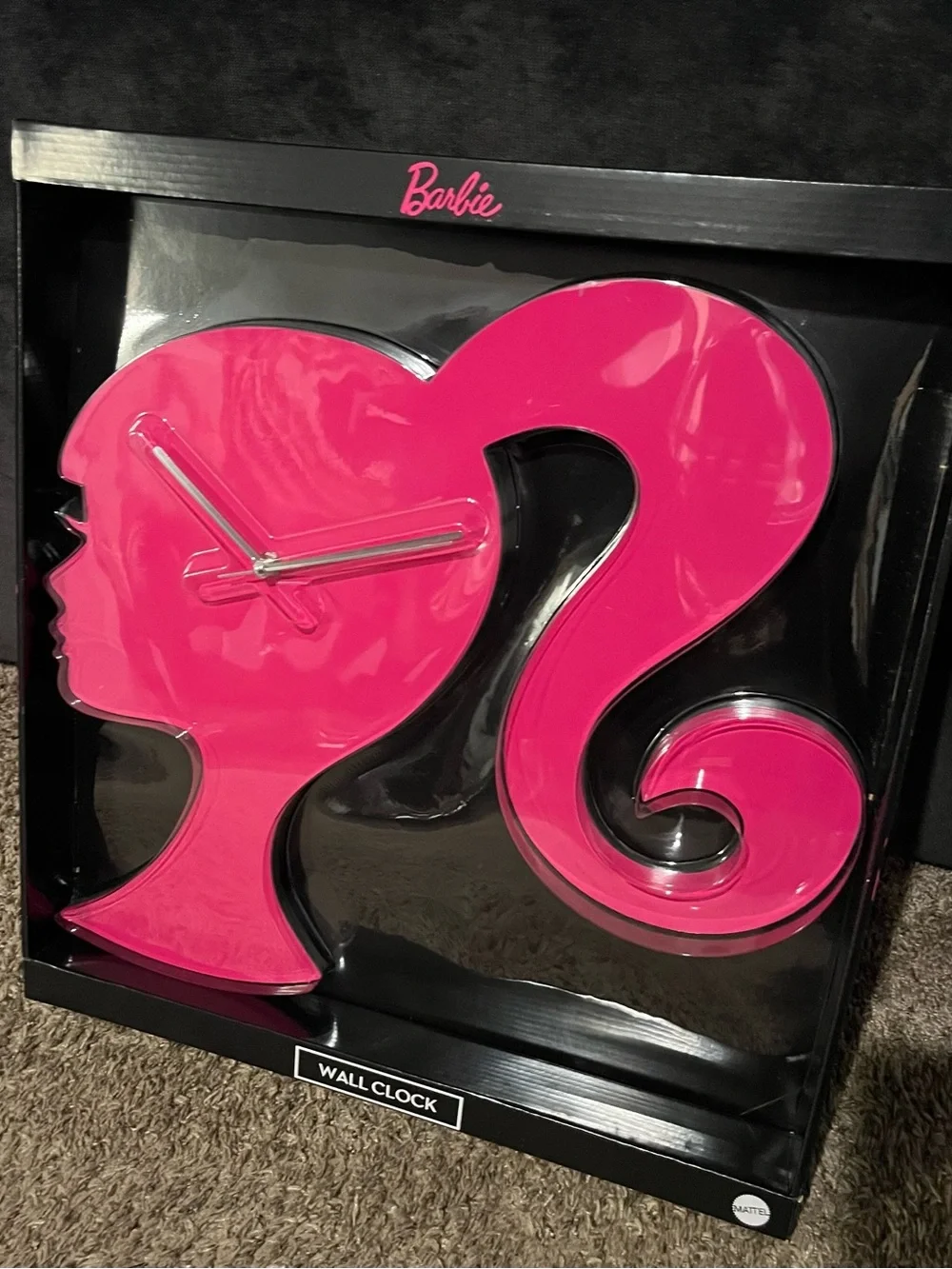 Barbie vibrant silhouette