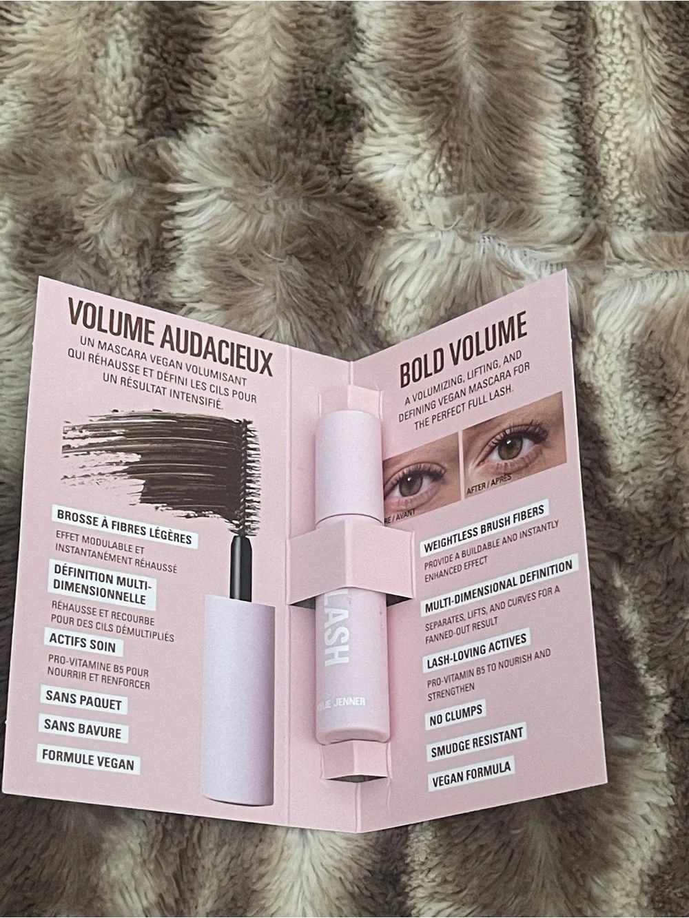 Kylie Cosmetics Kylash Bold Volume Brown Mascara Mini NEW