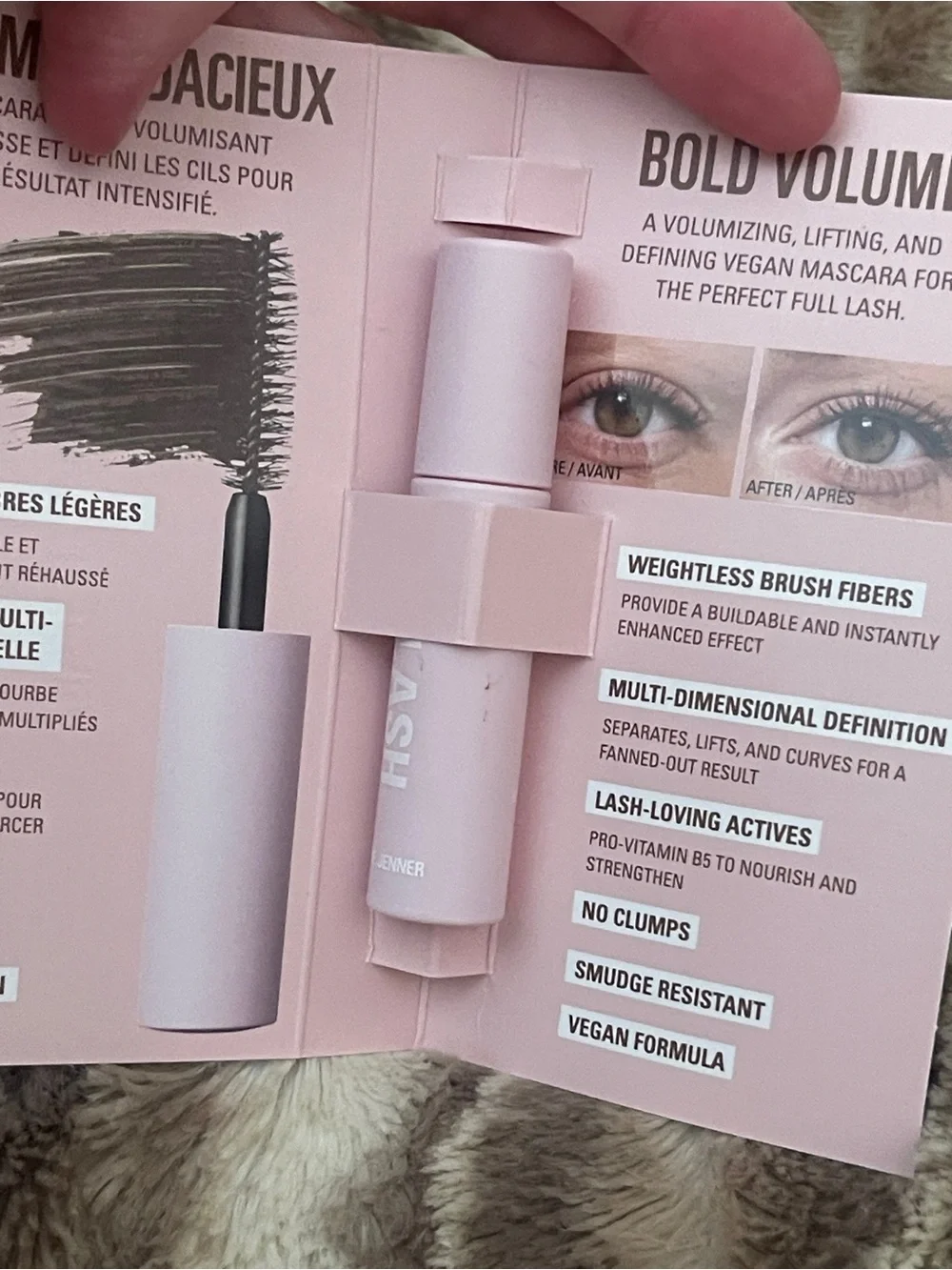 Kylie Cosmetics Kylash Bold Volume Brown Mascara Mini NEW