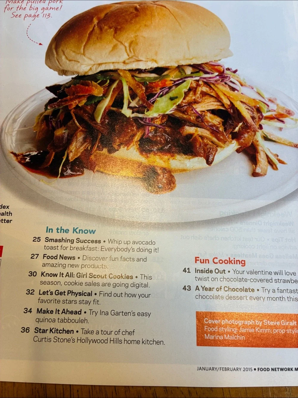 Food Network Magazine lot of 4 - Grilling, baking, bacon, good for you dinners
