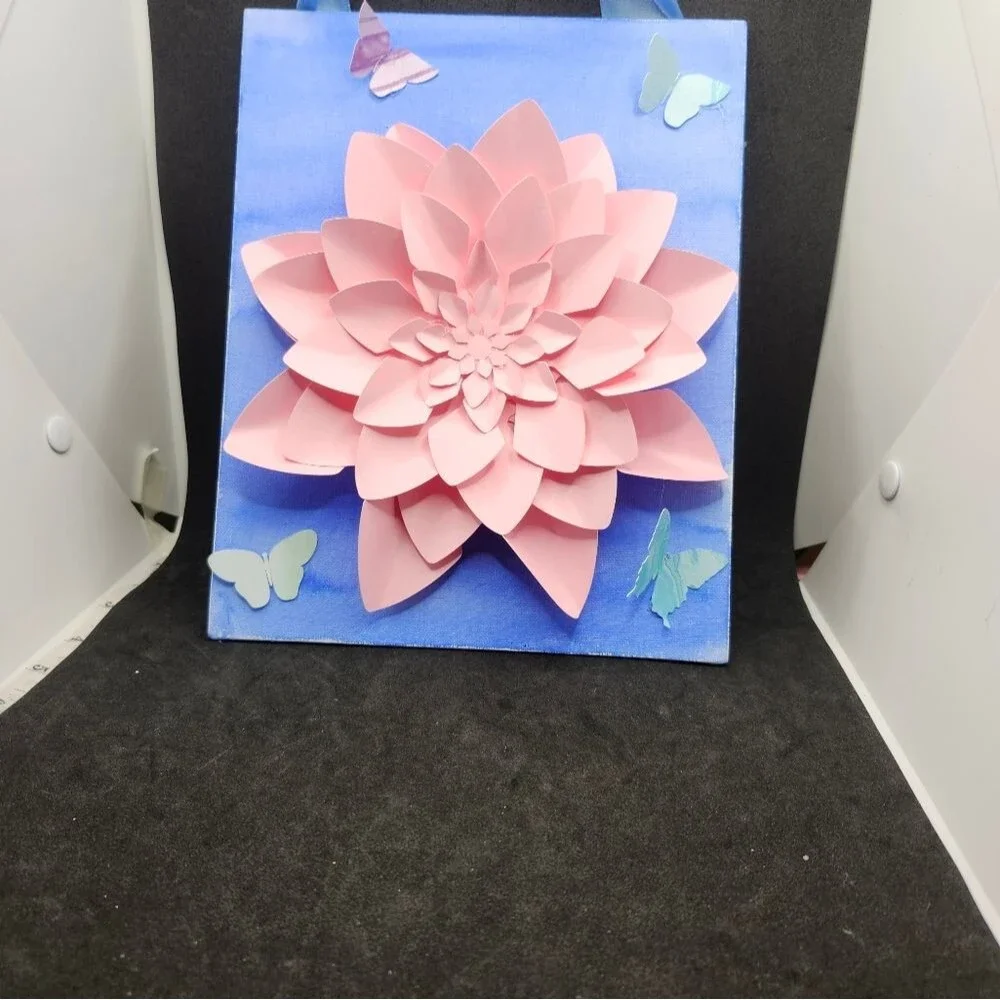 Hand Crafted handmade dahlia