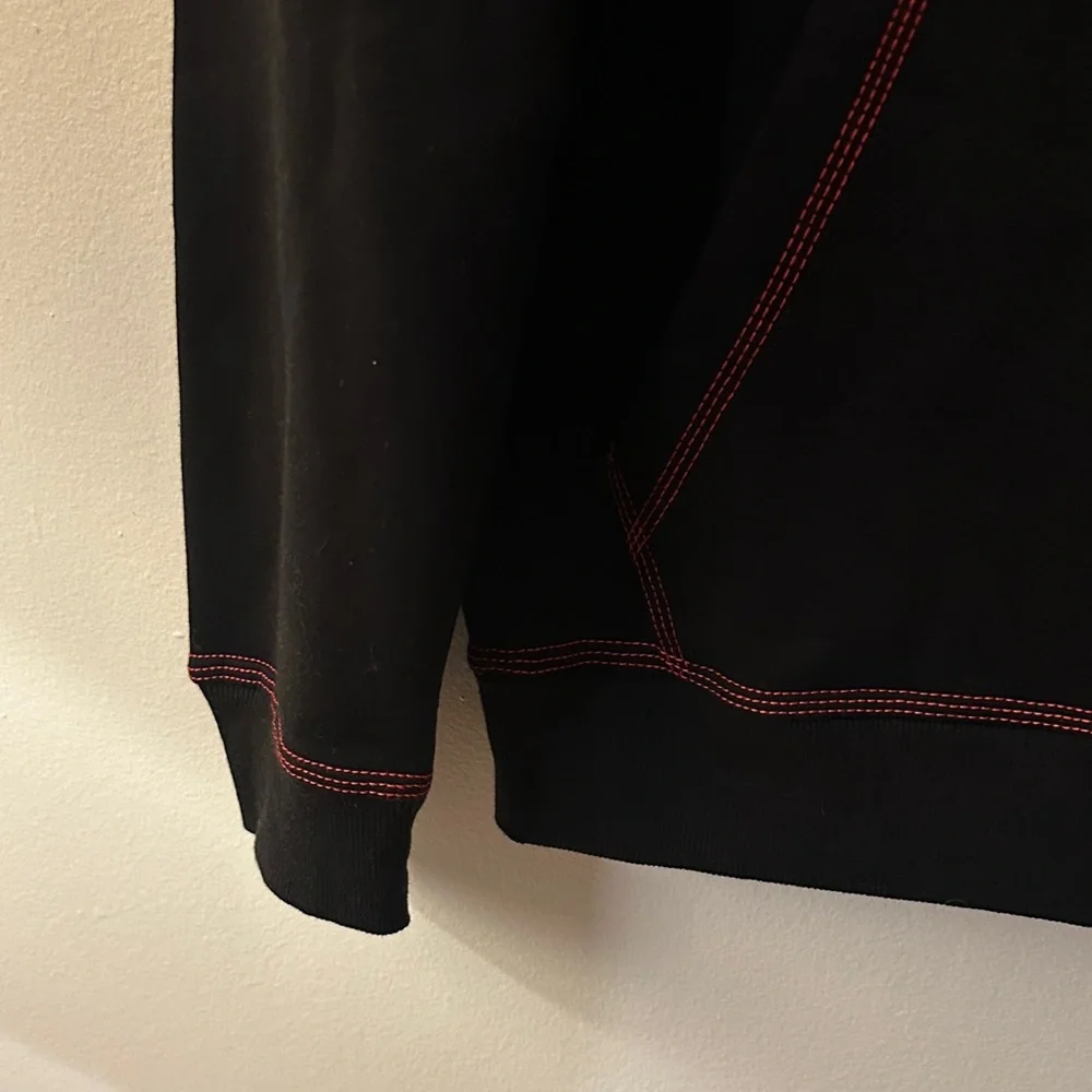 True Religion Black and Red Men's Sweater