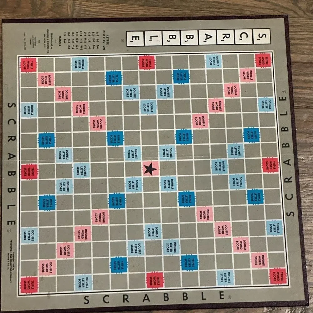 Scrabble boards lot
