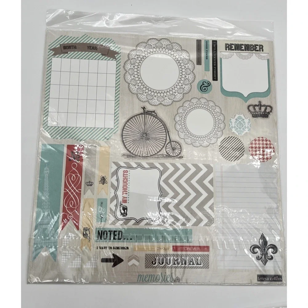 Echo Park, Simple Stories, Teresa Collins scrapbook paper