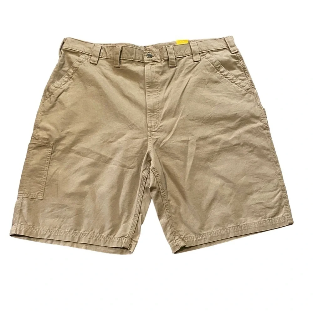 Carhartt‎ Loose Fit Canvas Utility Work Shorts SZ 44 Regular