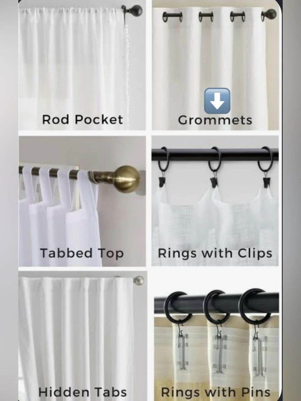Mainstays blackout grommet