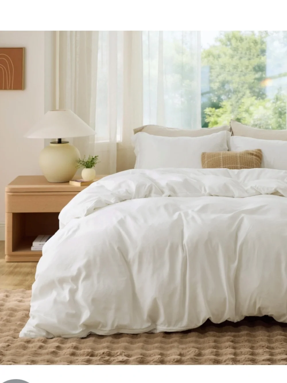 Bedsure includes duvet