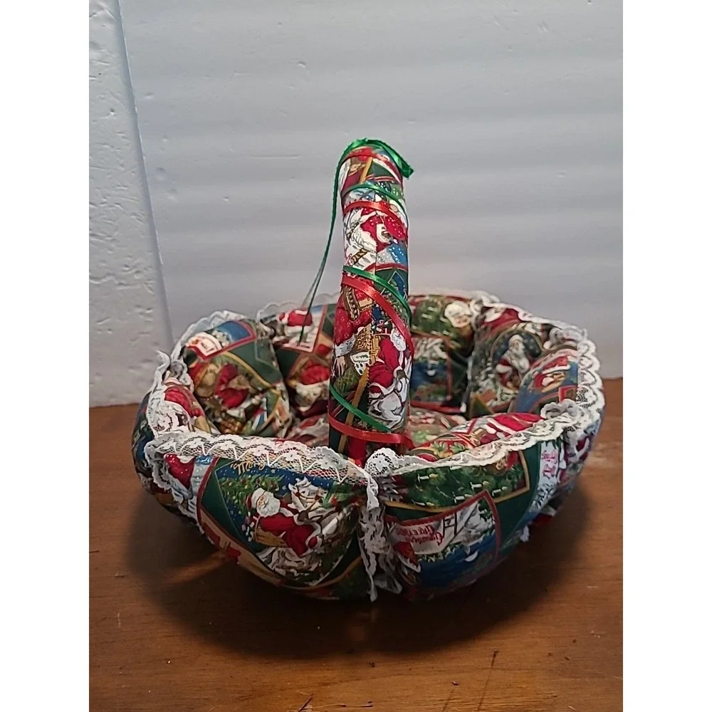 Handmade vintage quilted