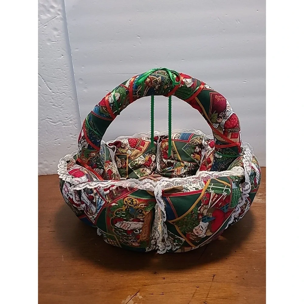 Handmade vintage quilted