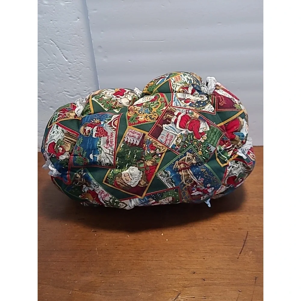 Handmade vintage quilted