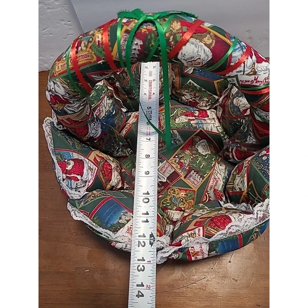 Handmade vintage quilted