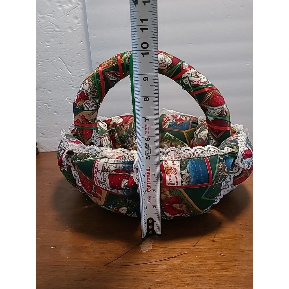 Handmade vintage quilted