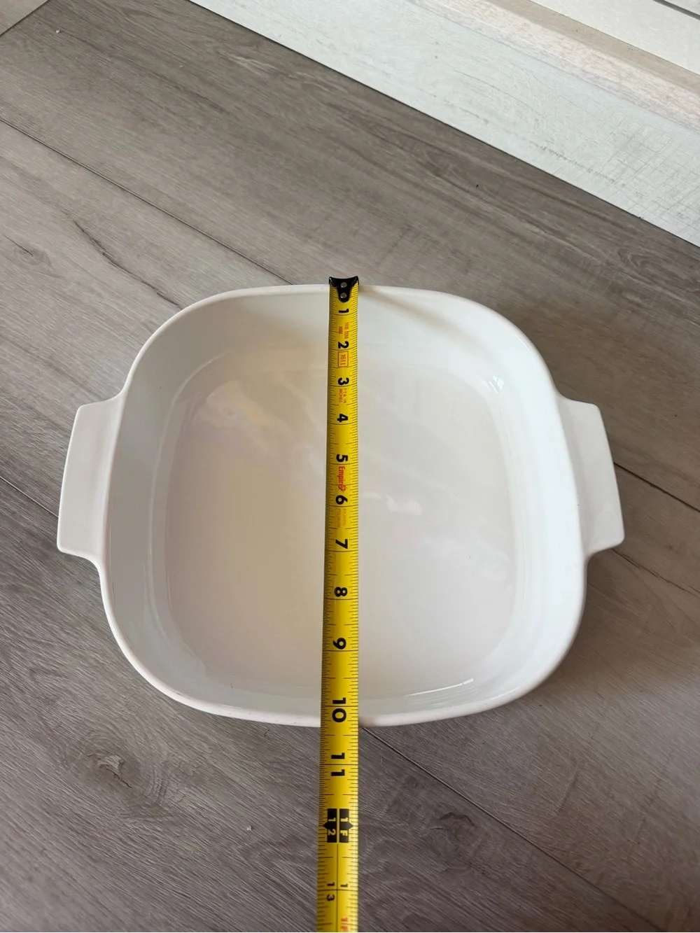 Corningware floral white