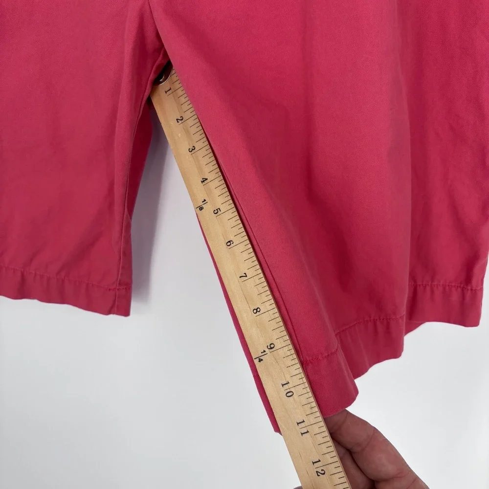 Polo Ralph Lauren Chino Shorts Mens 36 Pink Classic Fit Cotton Preppy Summer