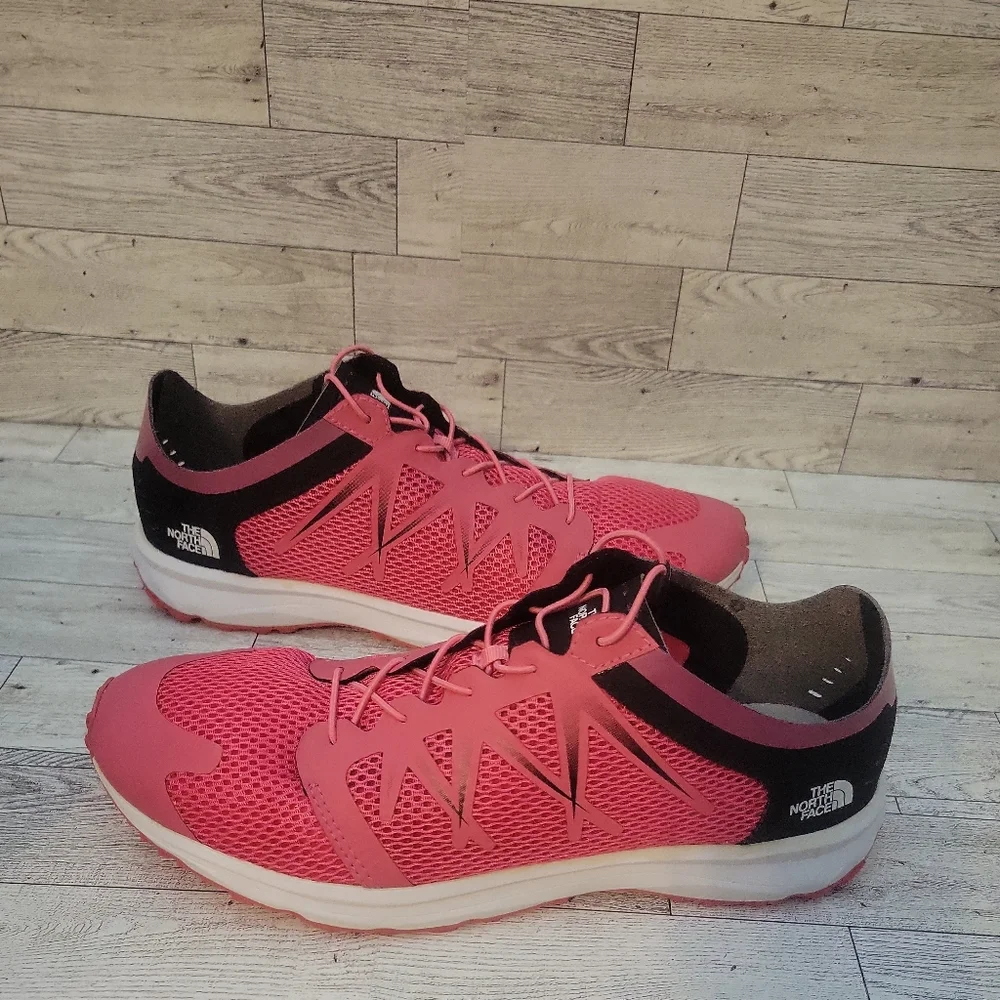 The North Face Womens Light‎ Wave Shoes Size 10.5 Vibram Sole Lace Up Sneakers