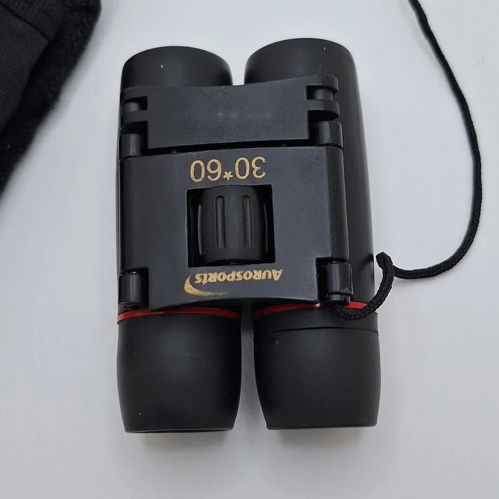 Black AURORASPORTS Binoculars with Case